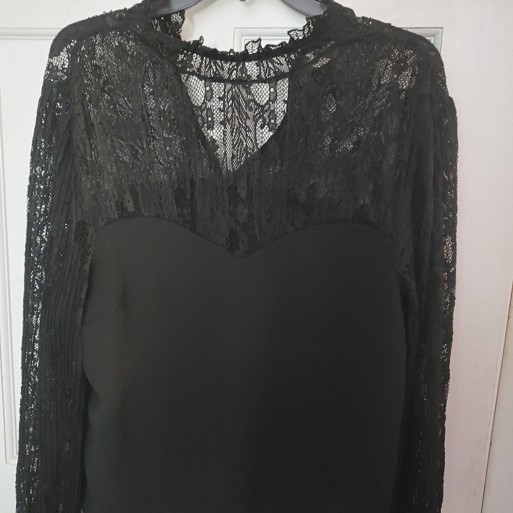 Jollie & Joy blouse 1x, Black